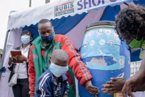 Rubis Energy Kenya partners with Shining Hope for Communities (SHOFCO) to provide hand washing stations in 6 major slums in Nairobi in the fight against covid 19